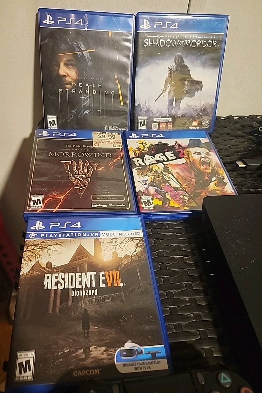 Sony PlayStation 4 Slim 1TB Console – Jet Black + Other Stuff (Read Bottom Desc)
