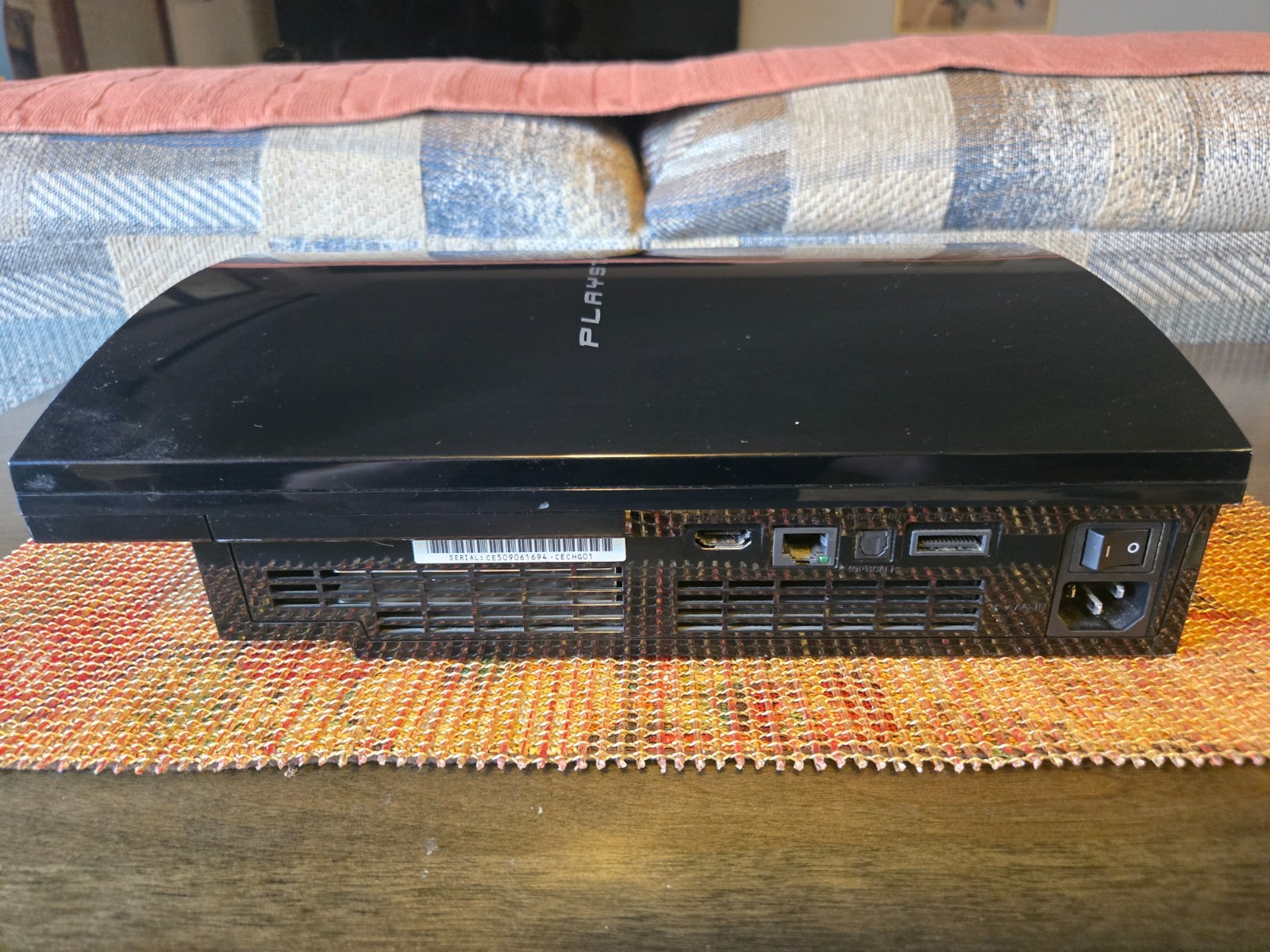 Sony PlayStation 3 Fat 40GB PS3 Console CECHG01 With OEM Controller TESTED