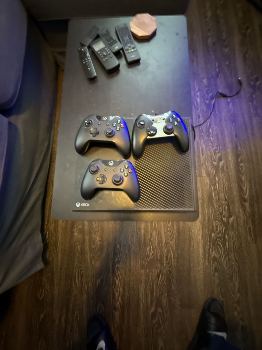 Xbox One Bundle with 3 Controllers, Headset, and External Hard Drive