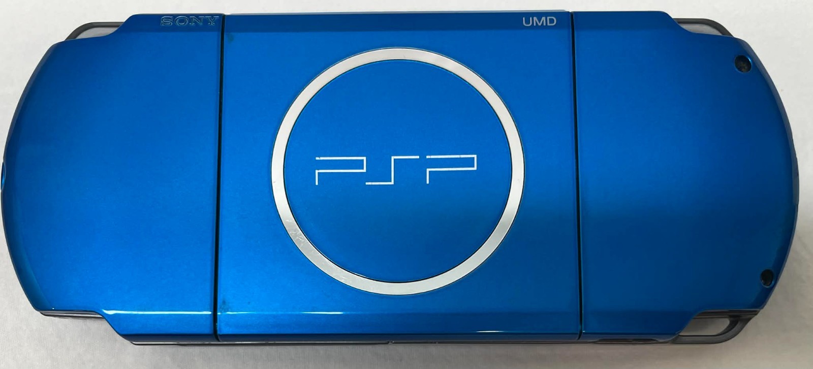 PSP 3000 Vibrant Blue / New Battery / Genuine Sony Charger / Region Free / 16GB