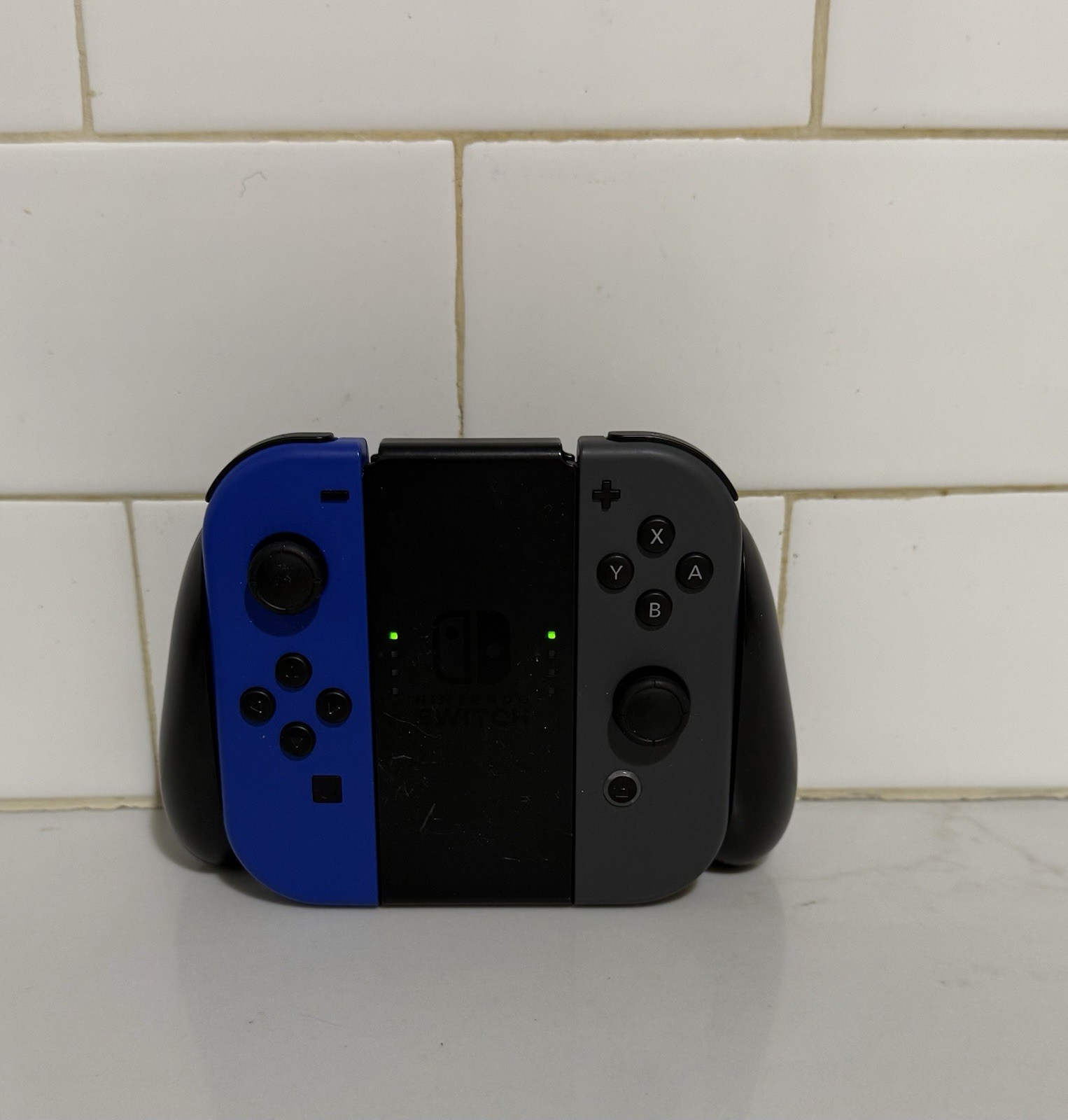 Nintendo Switch 128GB Blue/Gray/Black Console w/ Joy-Con, Dock & Charger