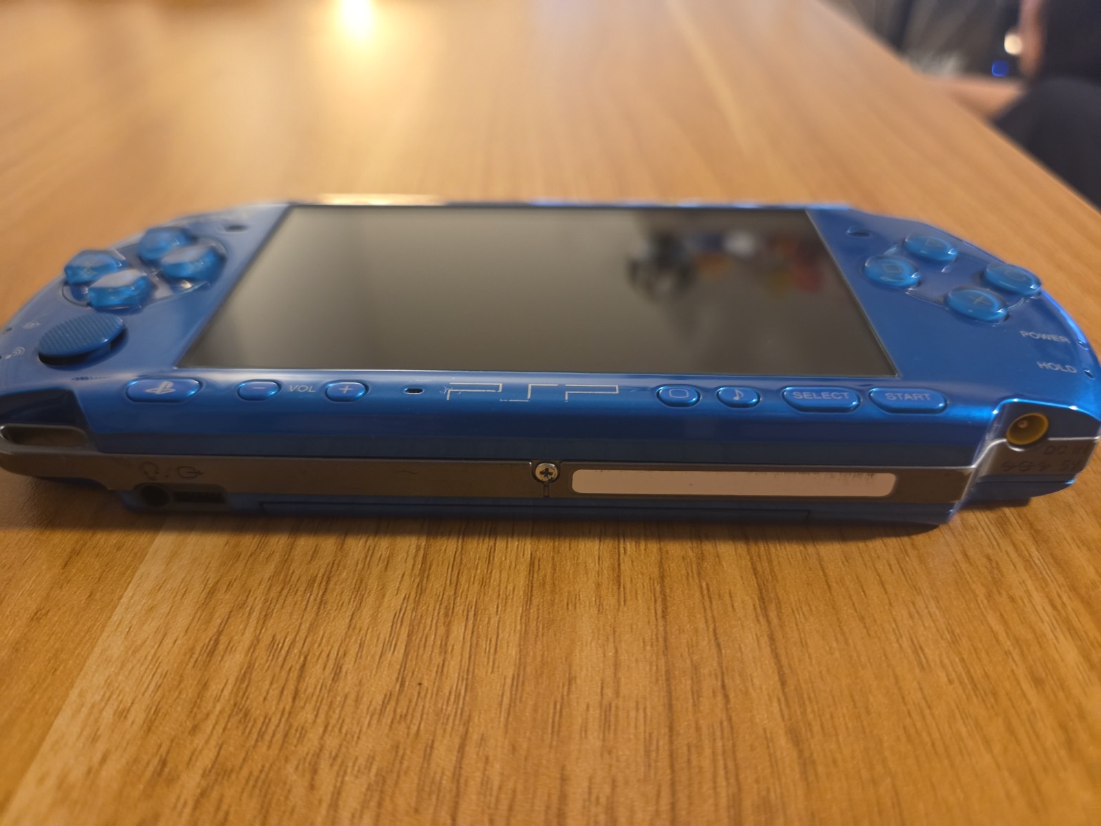 Sony PSP 3000 Vibrant Blue Handheld w/ NEW Battery & Charger