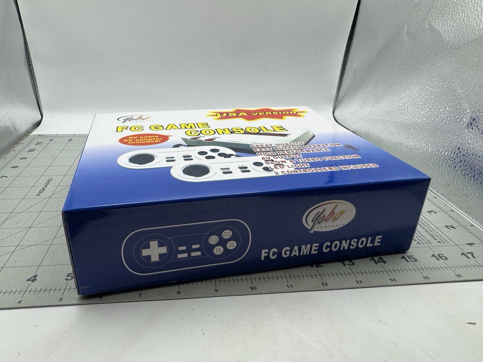 NEW White And Red Yobo Fc Video Game Console to Play NES 8 Bit Nintendo Games
