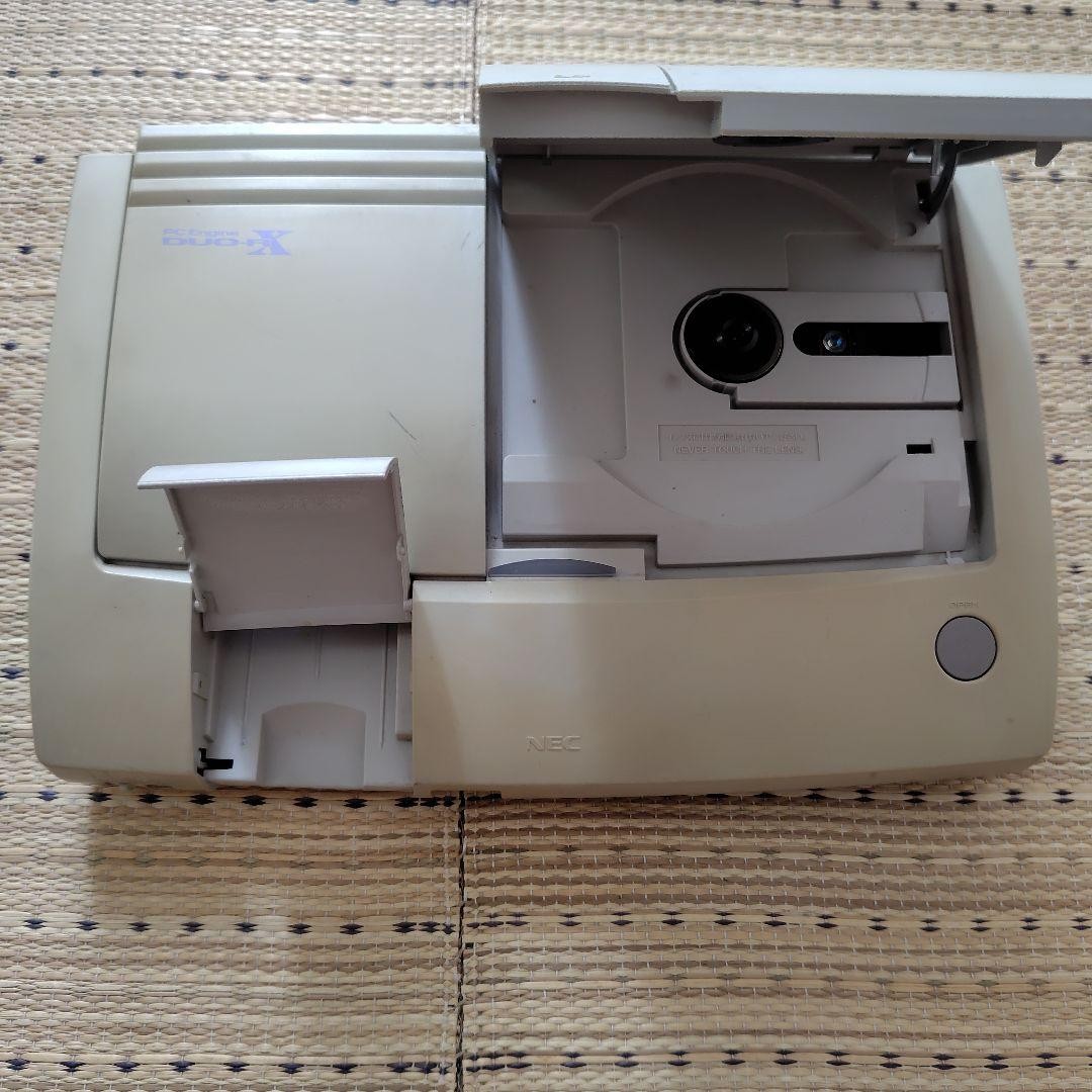 NEC PC Engine DUO-RX PCE-DUORX Console Tested with 7Games [Capacitor Replaced]