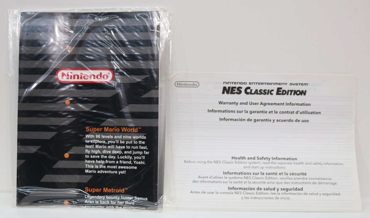 Nintendo NES Classic Mini Console w/Case 2 Controllers Cords TESTED (61301)