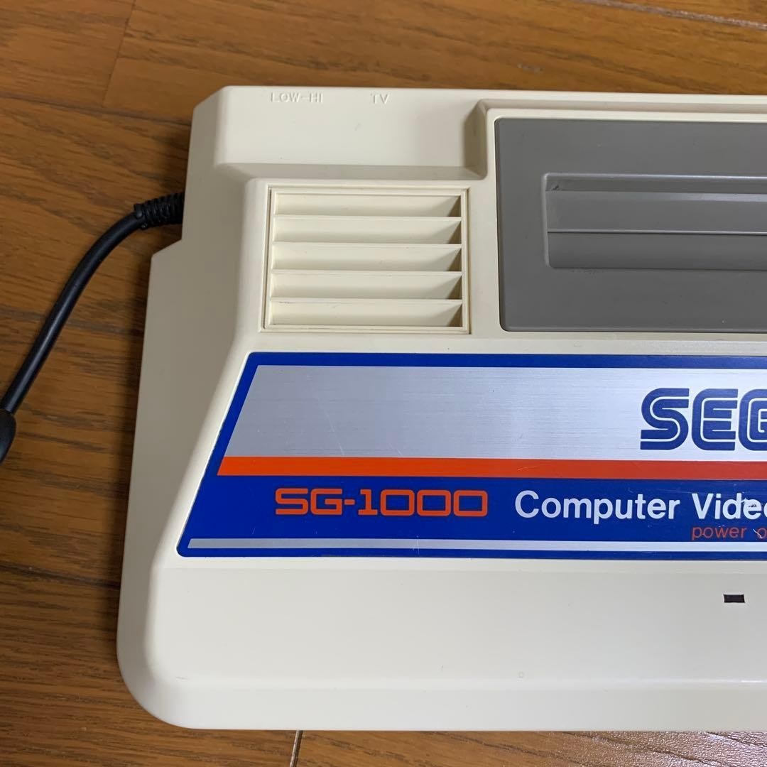 SEGA SG-1000 Console Tested Working w/ Controller AC Adapter Hyper Sports JAPAN