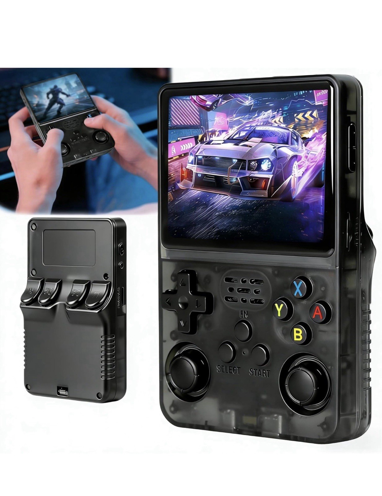 r36s handheld game console 64GB