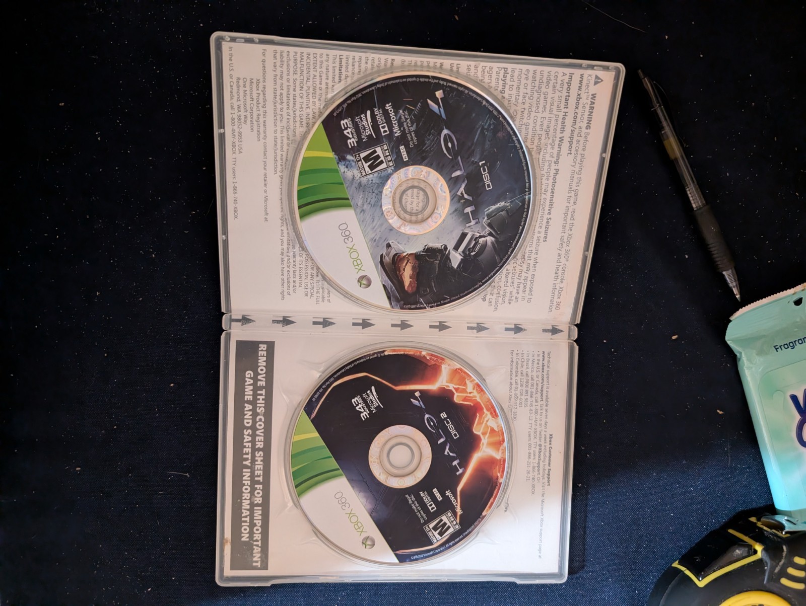 Microsoft Xbox 360 Complete With 11 Games & Wireless Controller