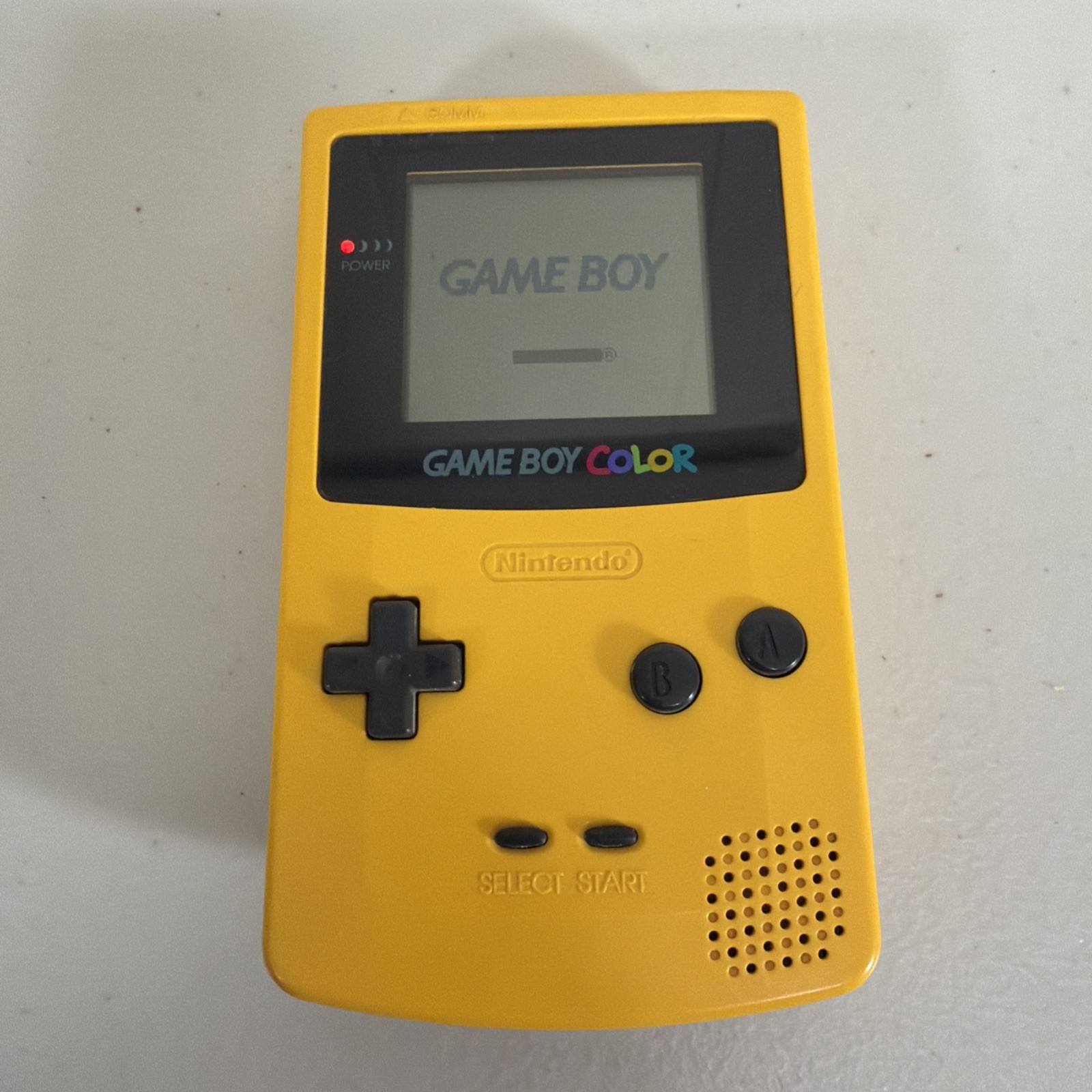 Nintendo Game Boy Color Console GBC CGB-001 – Dandelion Yellow – 100% OEM- Works