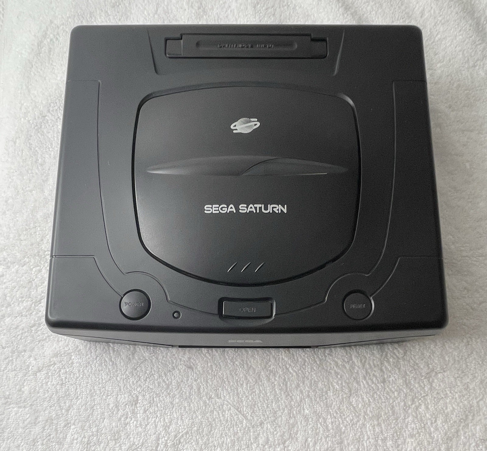 Sega Saturn Console System MK-80000 With 2 Games Bundle Lot- Tested-Great