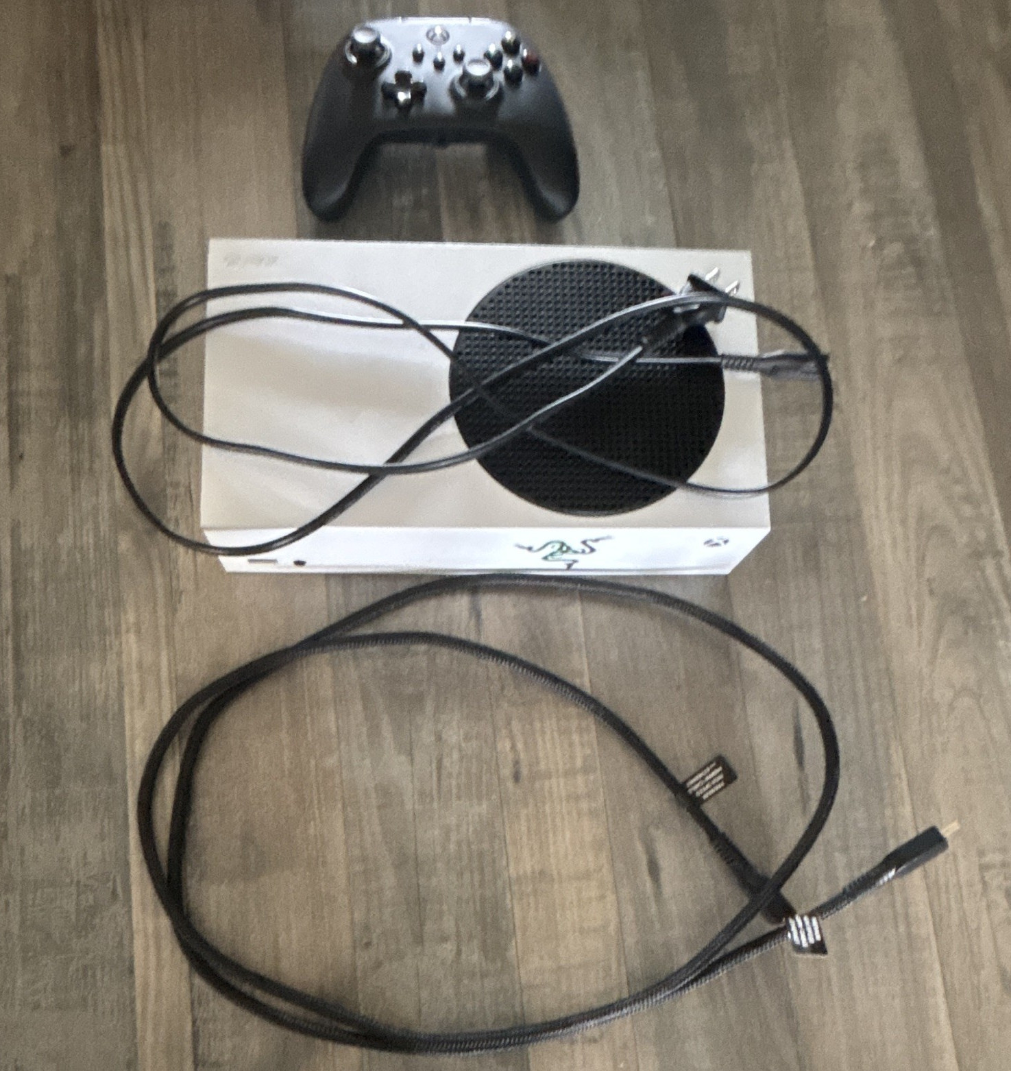 Microsoft Xbox Series S White Console with Controller and Power/HDMI Cables