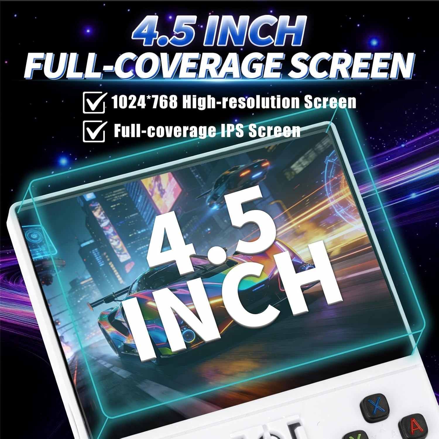 Portable R36MAX II Game Console – 64GB, 4000mAh Battery, Ultimate Gaming Gift