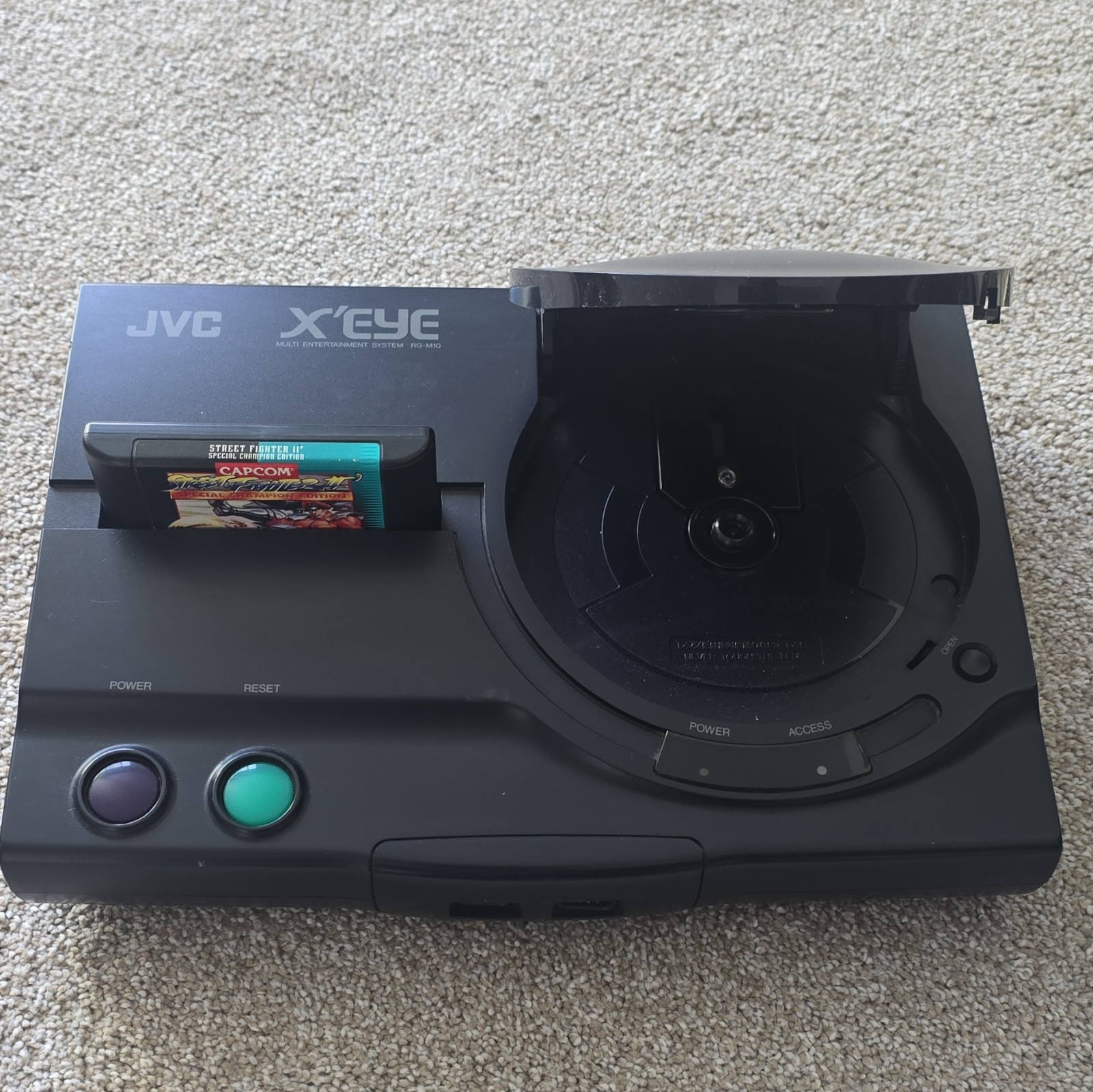 JVC X’Eye Sega CD. please read description
