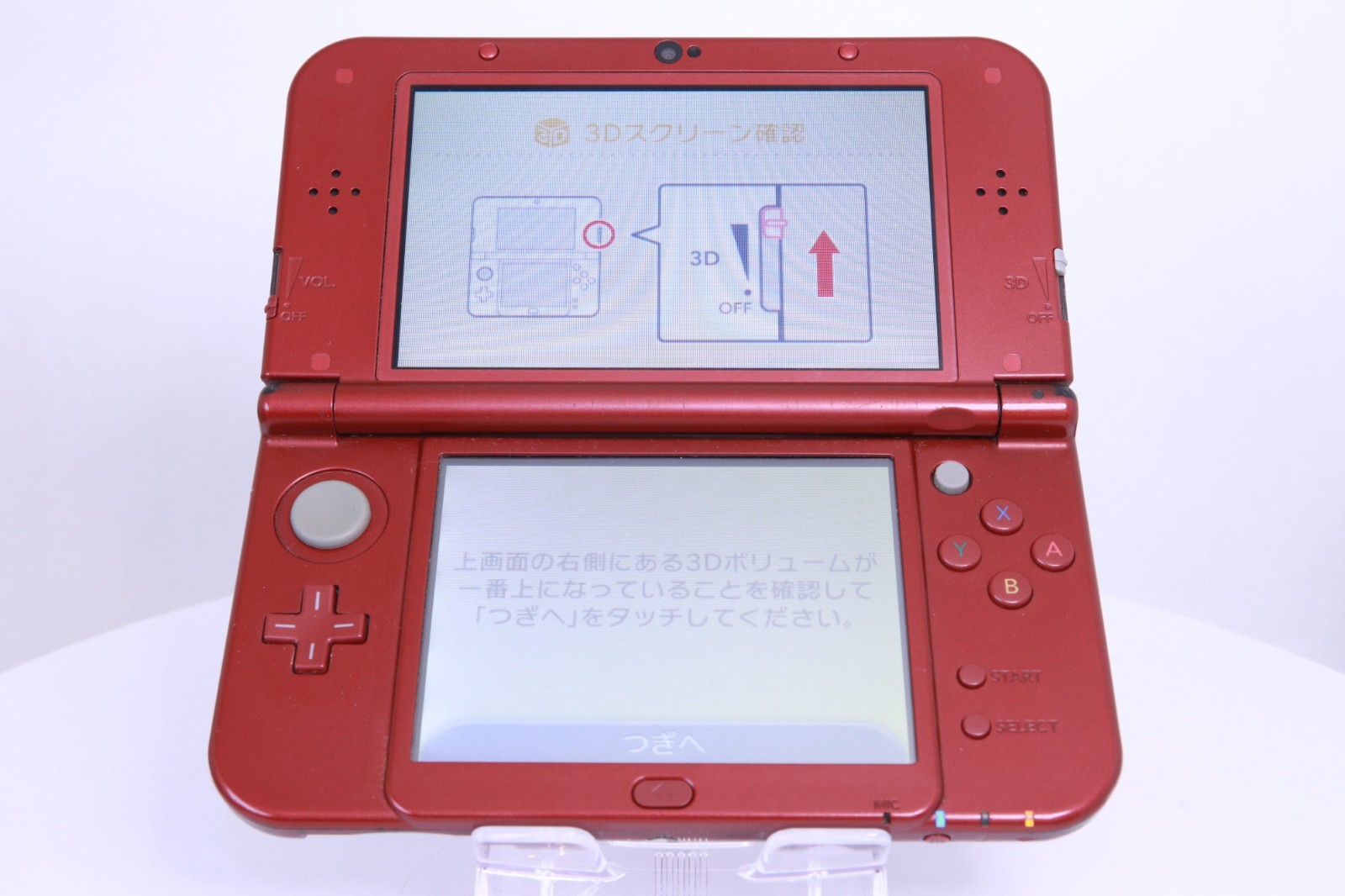 New Nintendo 3DS LL XL Metallic Red [Rank : B]Region-locked