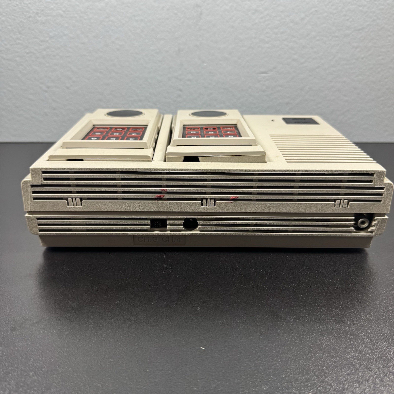 FPOR Intellivision II 2 Console System With 2 Controllers For Parts Or Repair