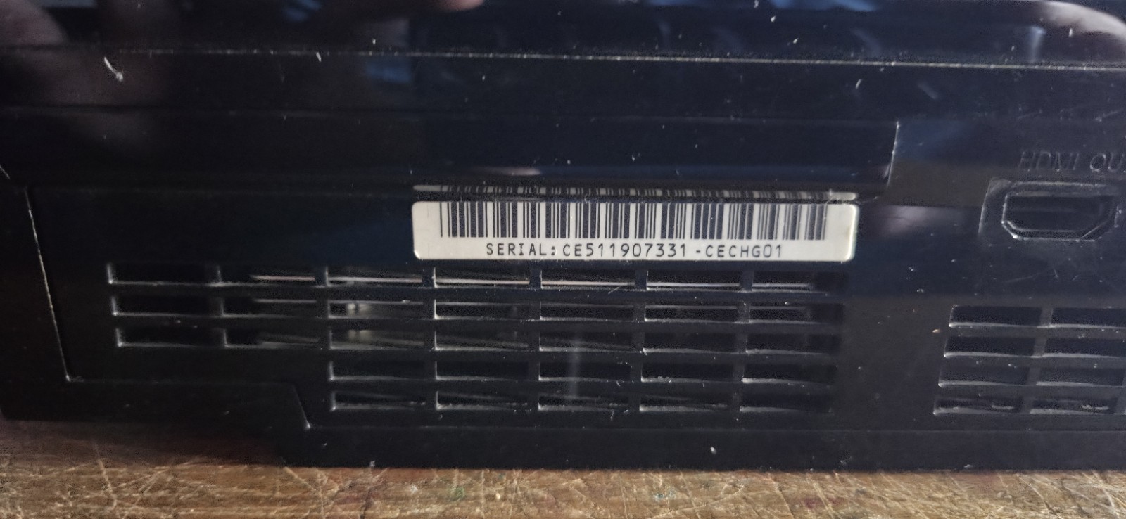 SONY PLAYSTATION 3 VIDEO GAME CONSOLE SYSTEM- CECHG01 (CYN29)