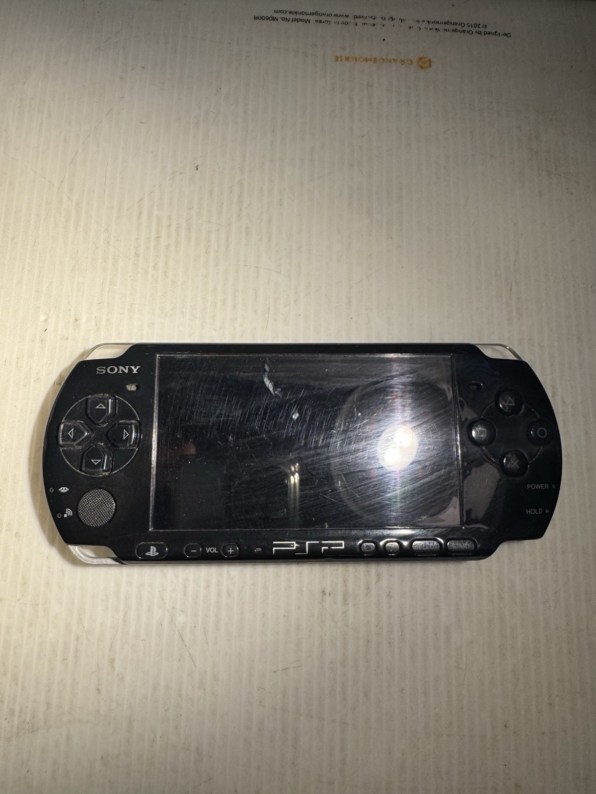 Sony Playstation Portable PSP PSP-3001 Handheld Game System Black – Fair/Poor