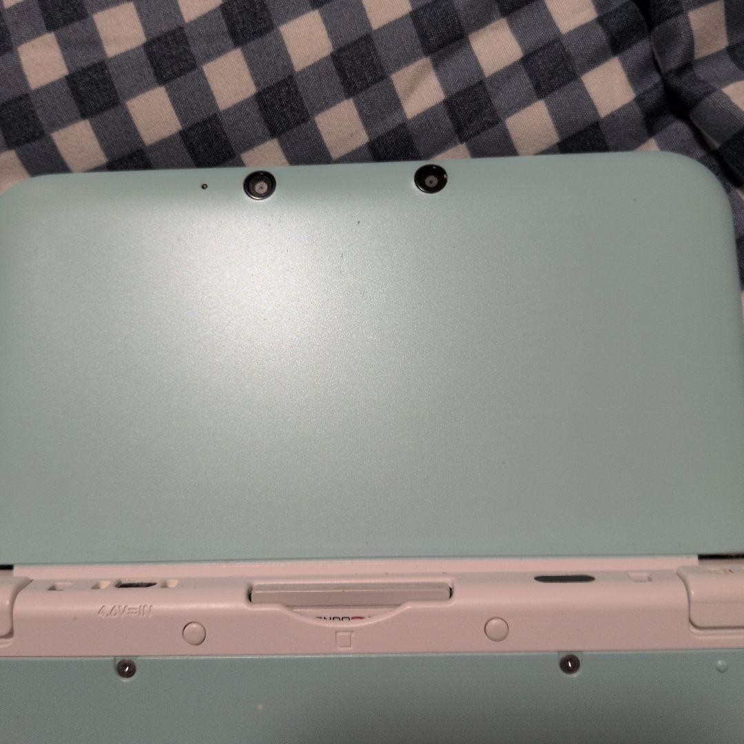 3DS/2DS/DS Light Blue Nintendo 3Ds Body With Charger And Cassette, No Box Japan