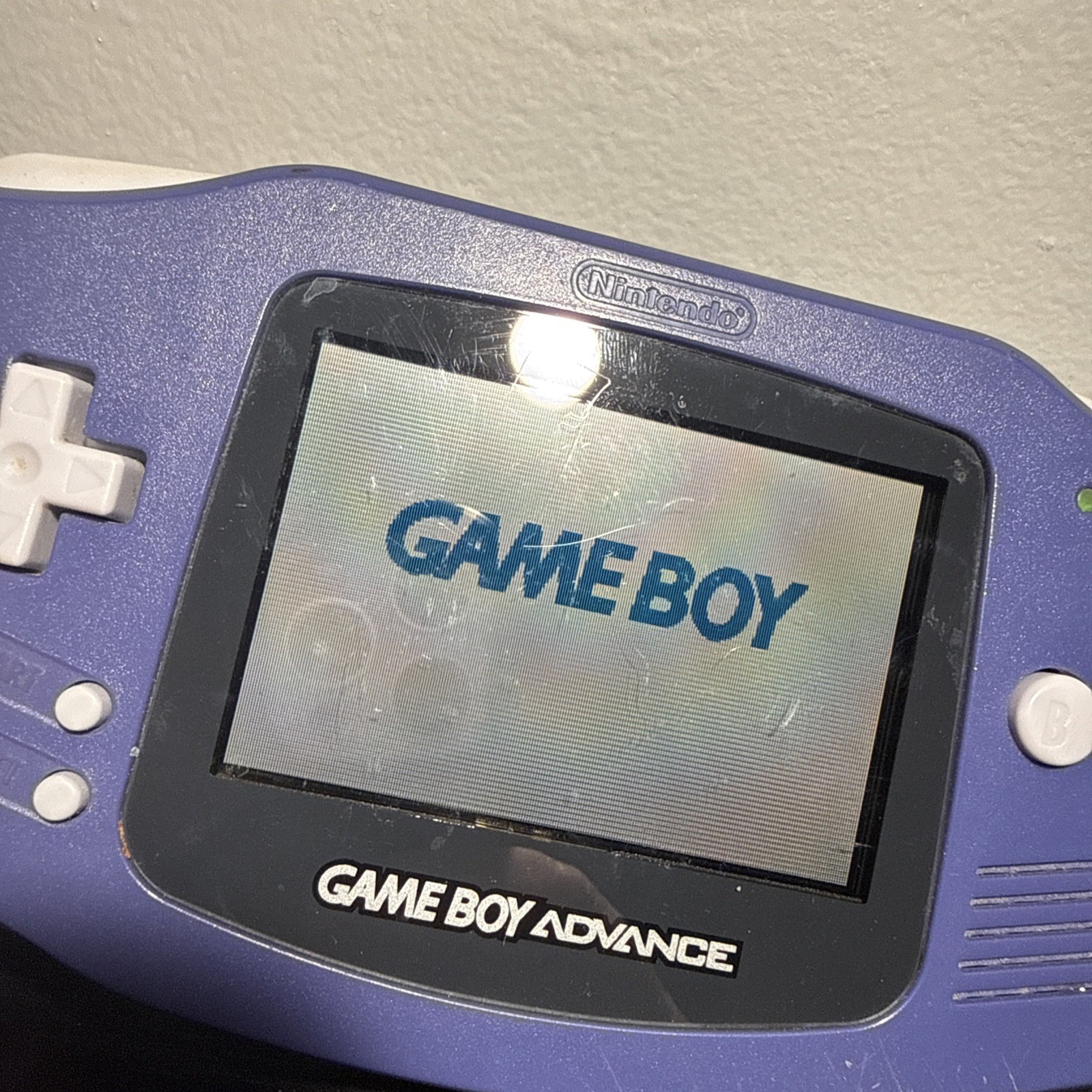 Nintendo Game Boy Advance Handheld System – Indigo (AGB-001)