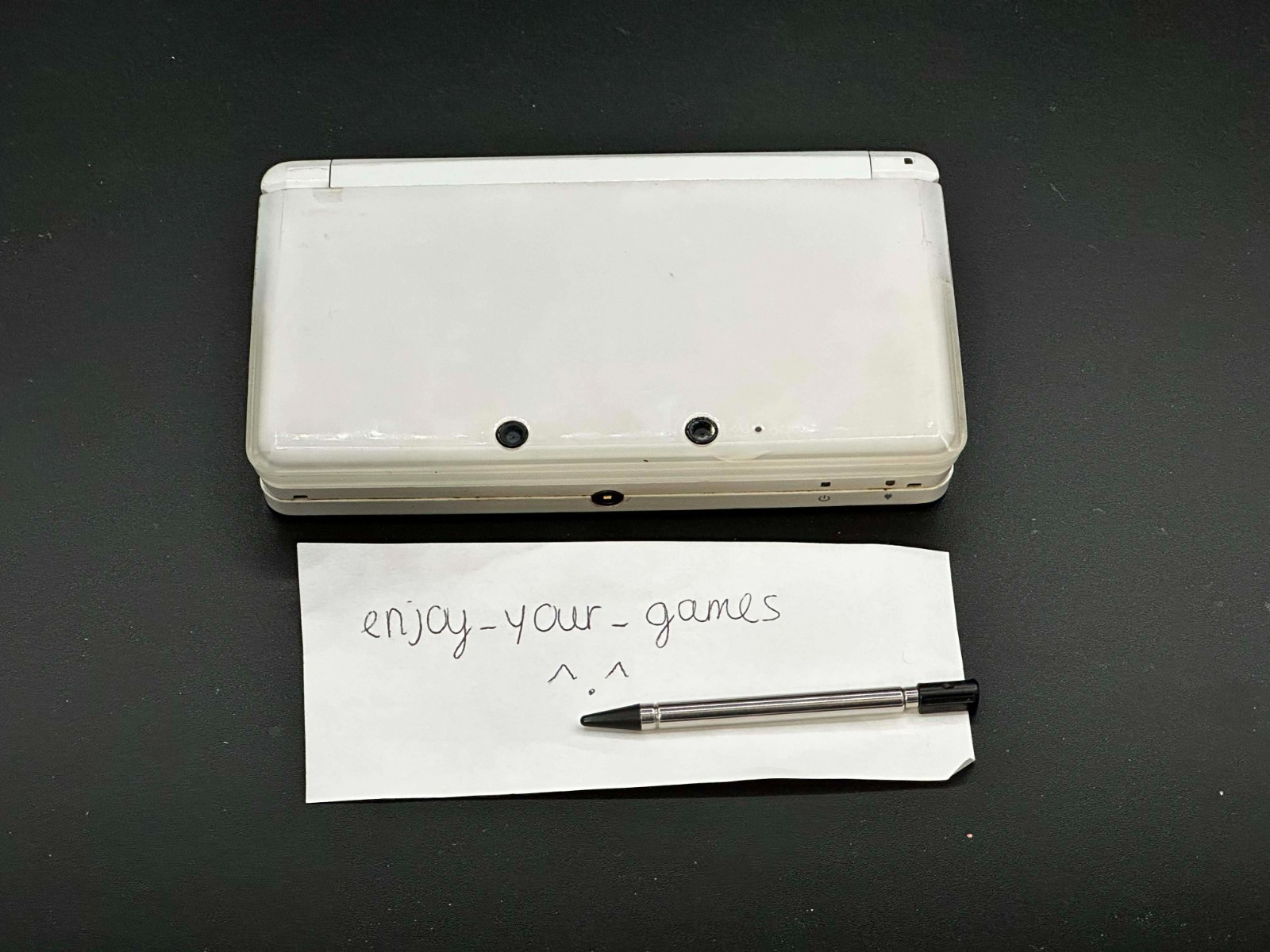 Nintendo 3DS Ice White Tested | English | Charger | USA Seller – SHIP IN 1-DAY