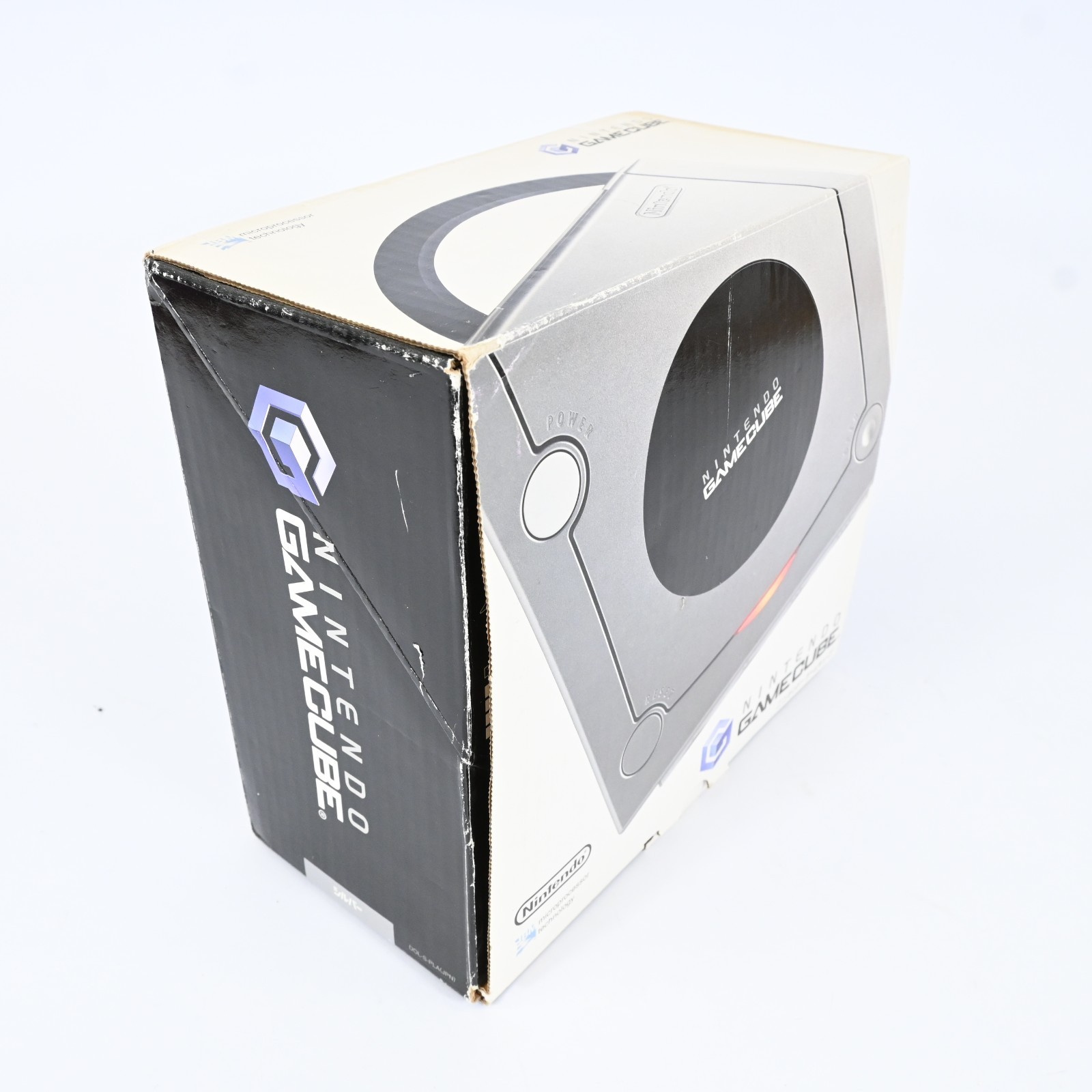 Nintendo GameCube DOL-001 Silver Console Boxed Controller Tested Working