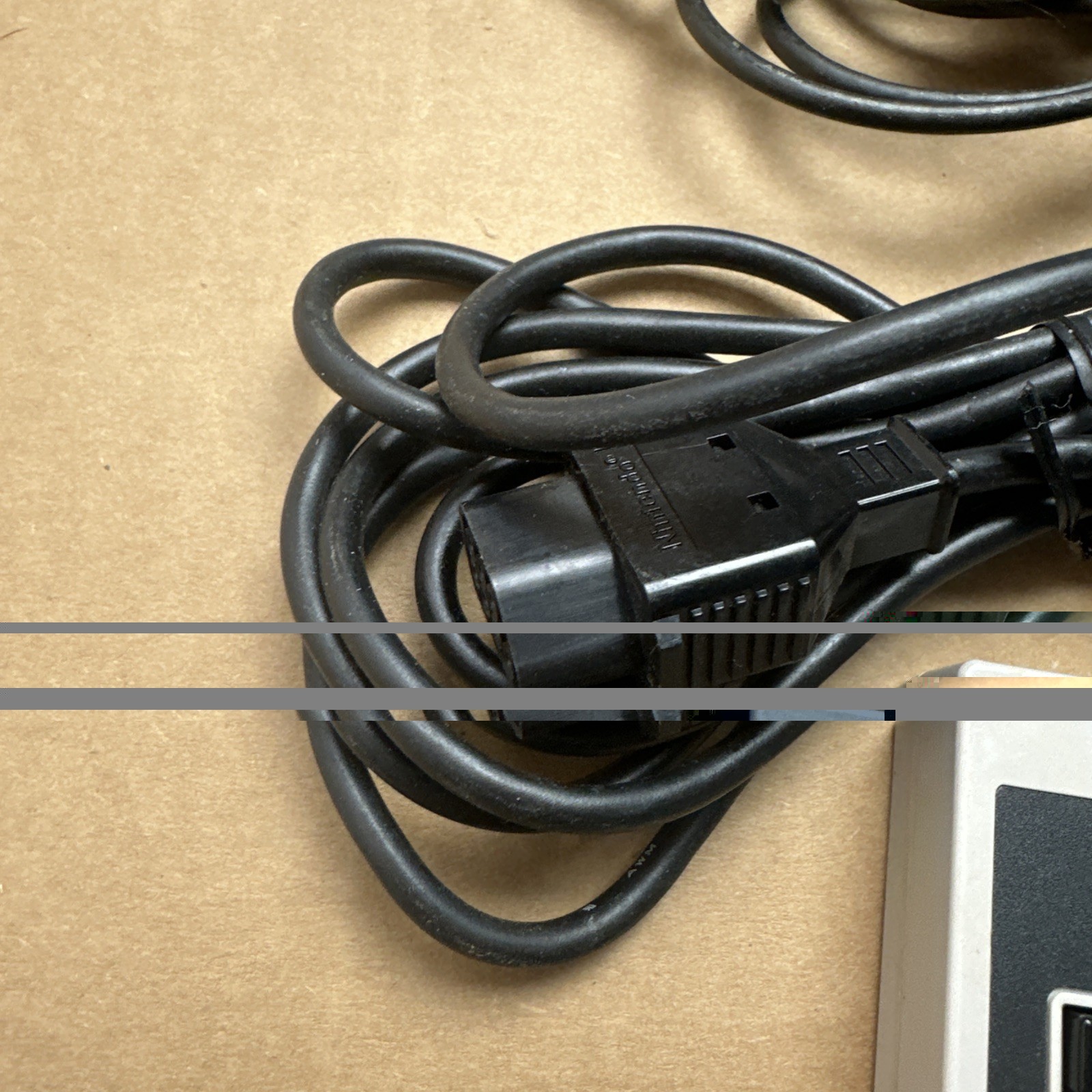 1985 Nintendo System Console Cords 2 Controllers Powers On Not Tested with Game