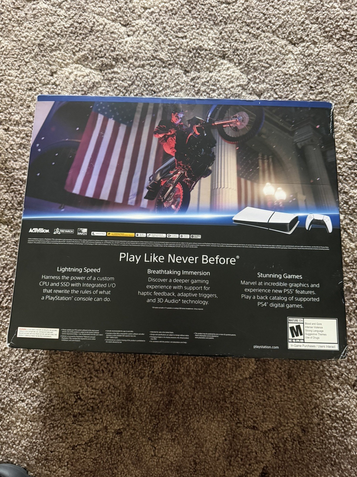 PLAYSTATION 5 SLIM -W BOX & GAME (P21028499)