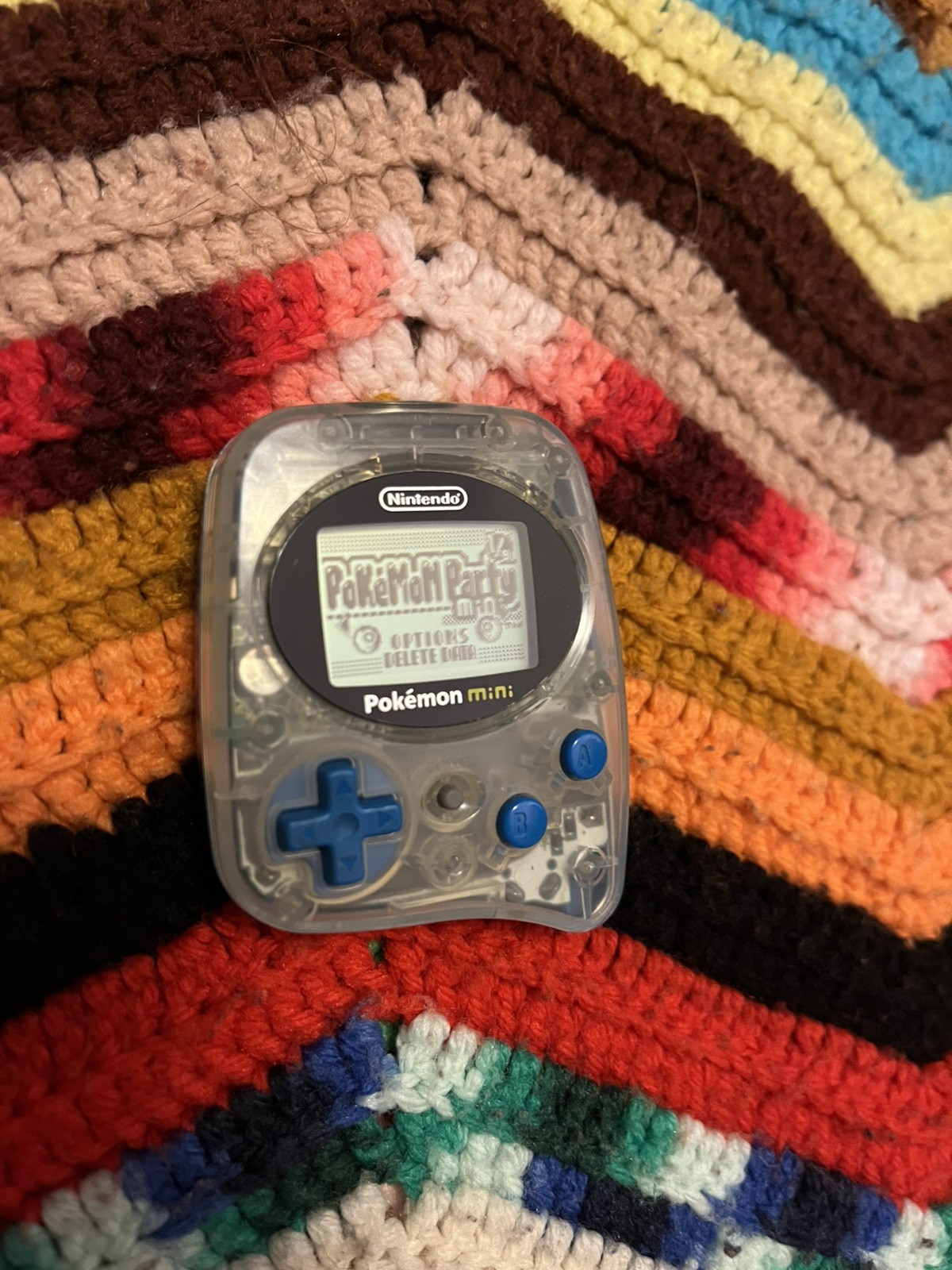POKEMON MINI WOOPER BLUE Console Nintendo From Japan Tested – US Seller