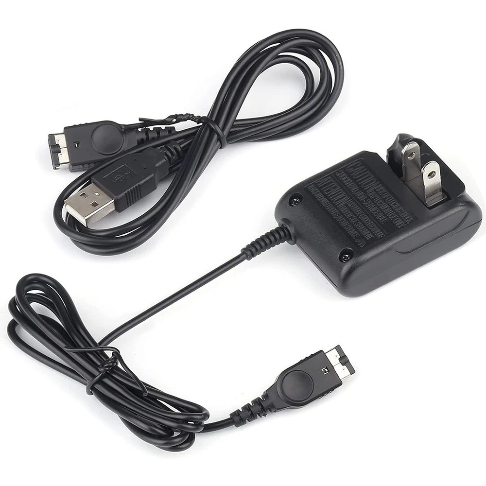 GBA Charger Gameboy Advance SP AC Adapter Nintendo DS Console USB Power Cable