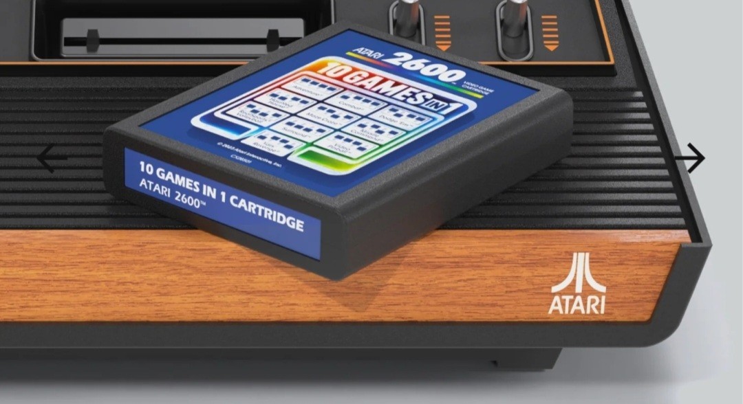 NEW FACTORY SEALED Atari 2600+ Plus HDMI Console, 10 in 1 Game Cart, 1 Joystick