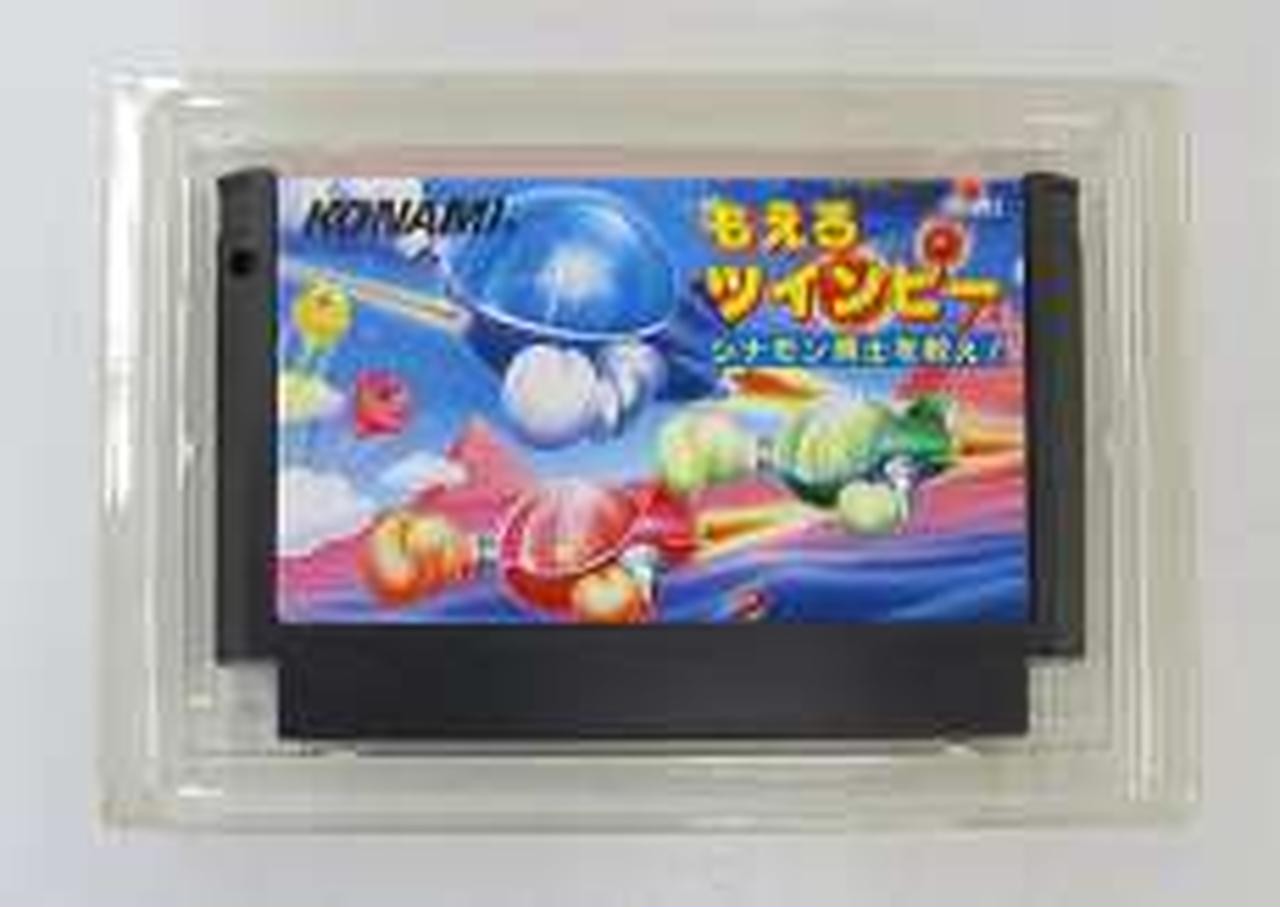 KONAMI Moero TwinBee Nintendo Famicom Japanese Ver. Boxed