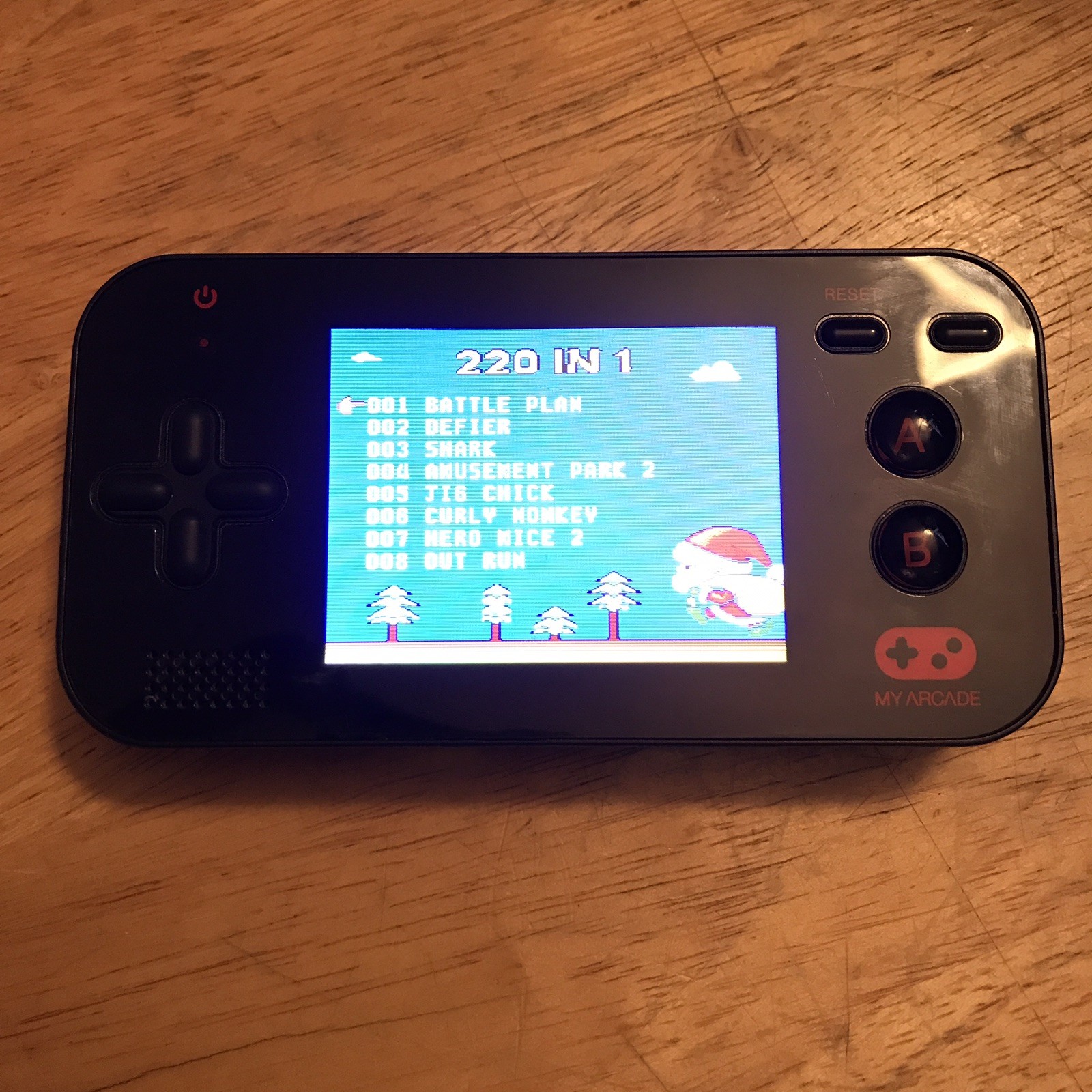 My Arcade Gamer V Portable Handheld Game Console w/ 220 Built-In Games Tested