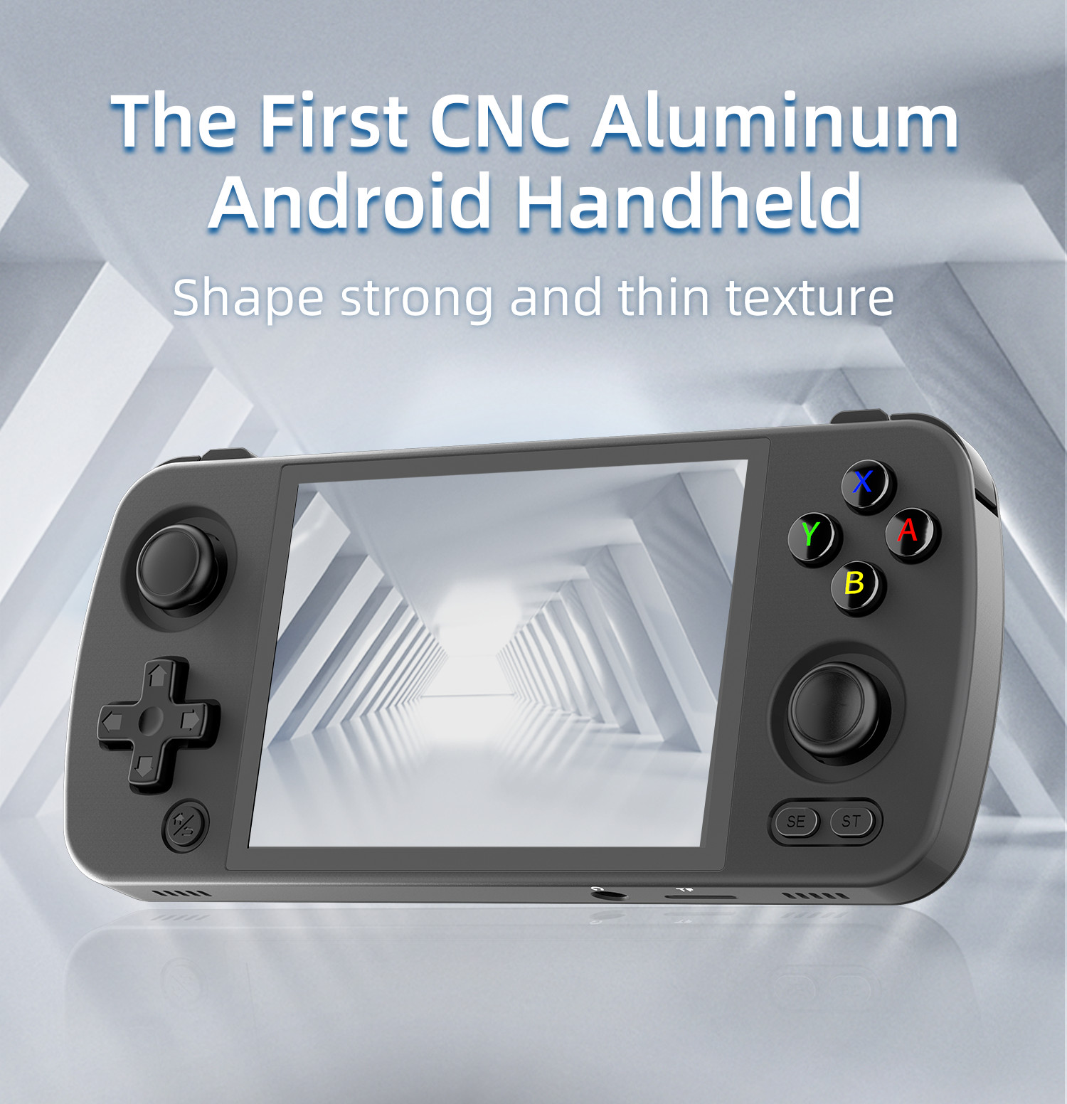 ANBERNIC RG405M Retro Handheld Game Console Metal Case 128G Android 12