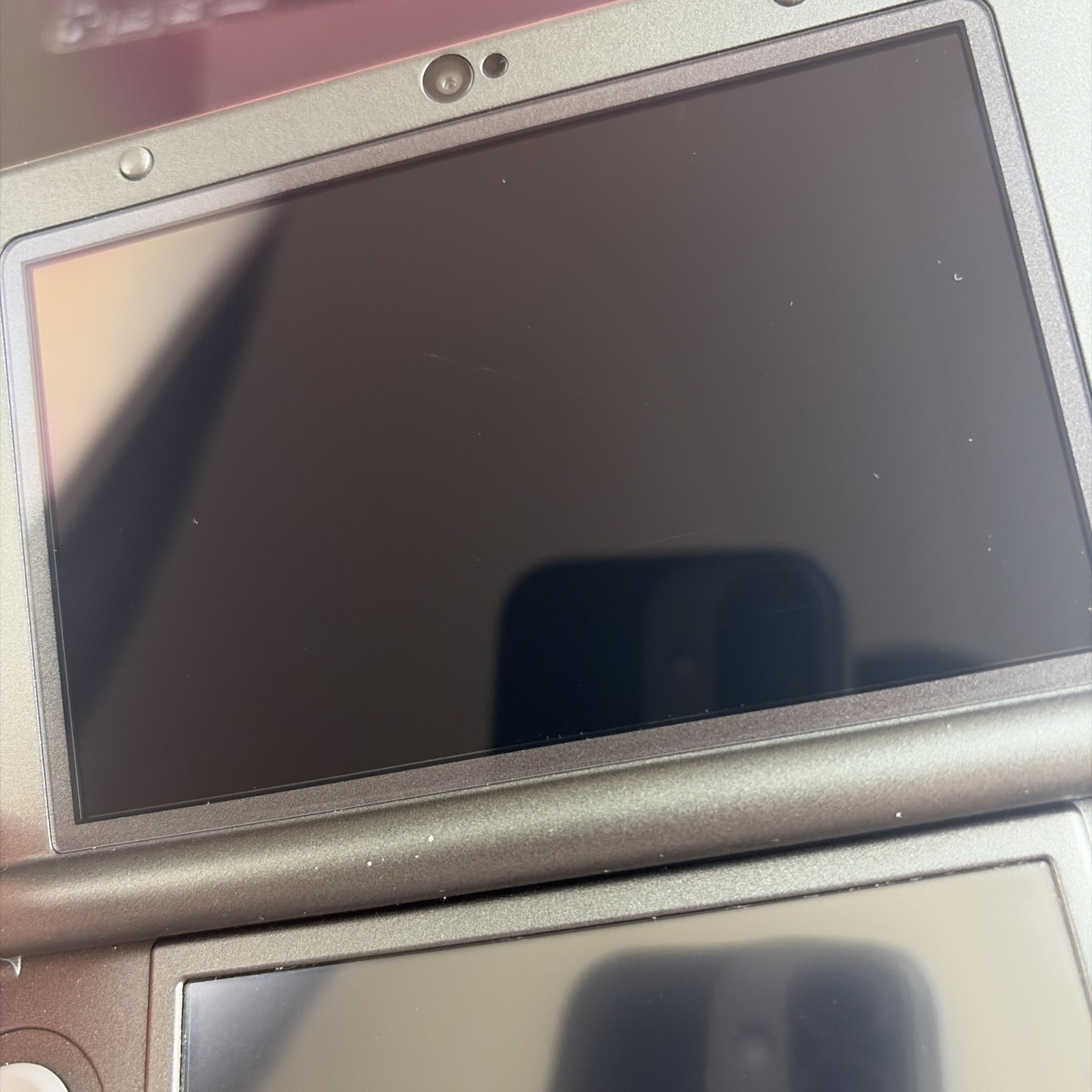 Clean! New Nintendo 3DS XL Gray Black Console Charger Stylus US Version