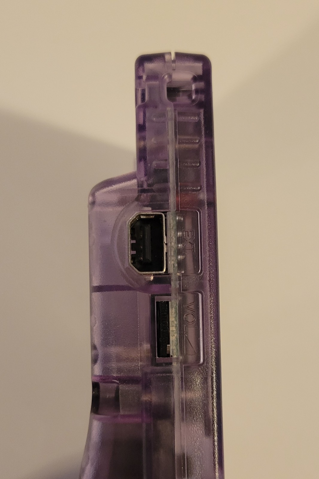 Nintendo Game Boy Color Console Atomic Purple CGB-001- Tested Working- Low Sound