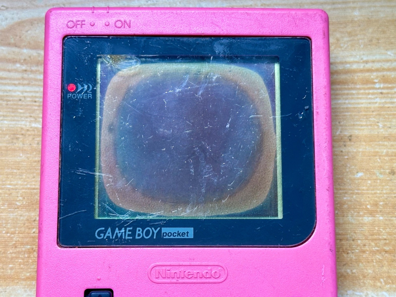 Nintendo Gameboy Pocket MGB-001 Hot Fuchsia Pink Handheld System Console