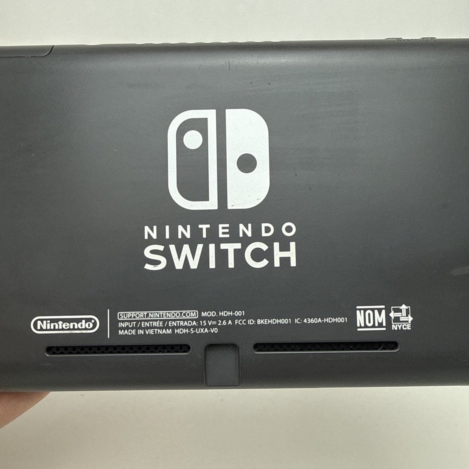 Nintendo Switch Lite Gray HDH-001 With Charger + Carry Case – Tested Working