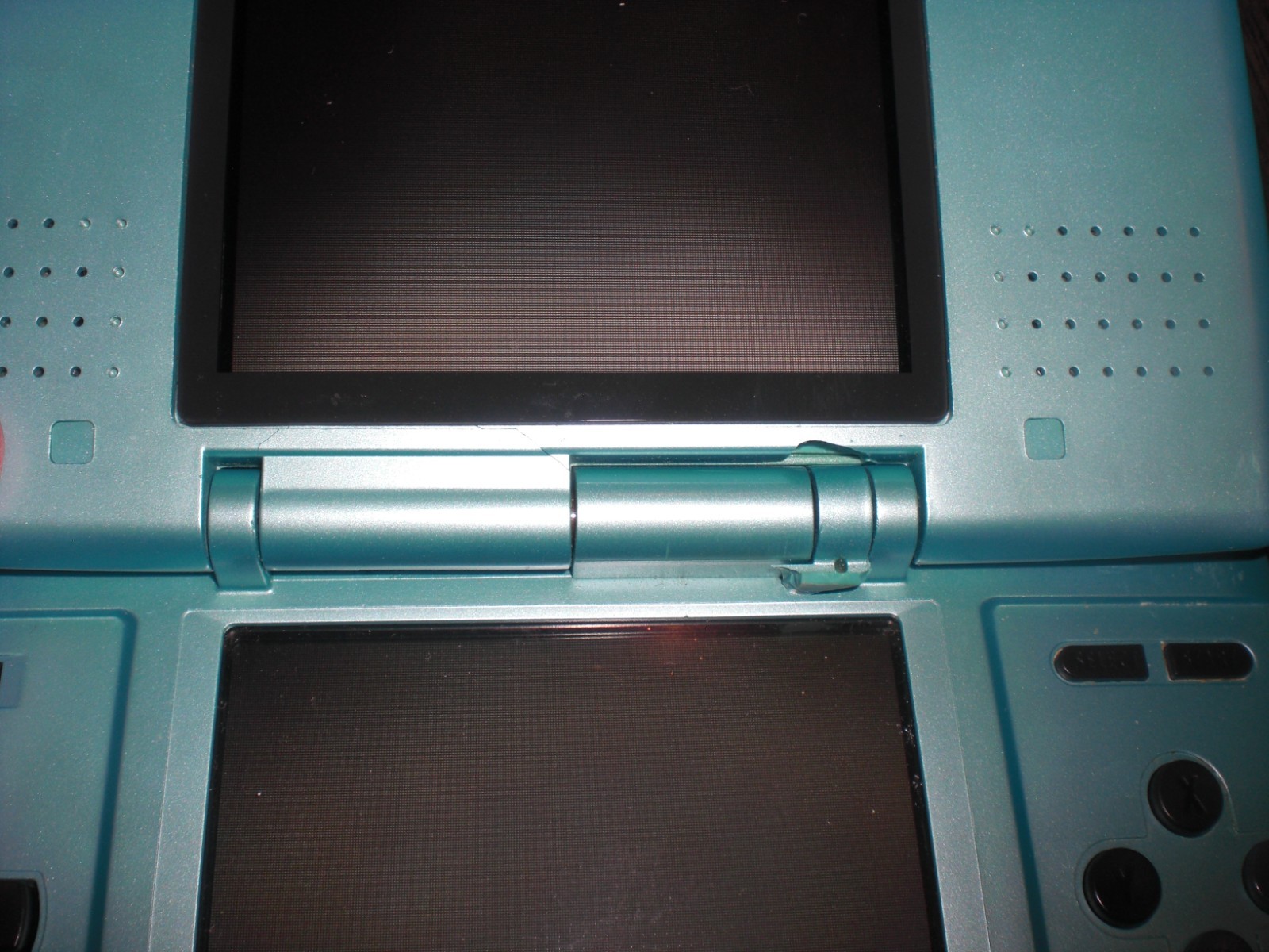 Nintendo DS Original Console System NTR-001 Fat + Charger DS GBA Games HINGE BRK