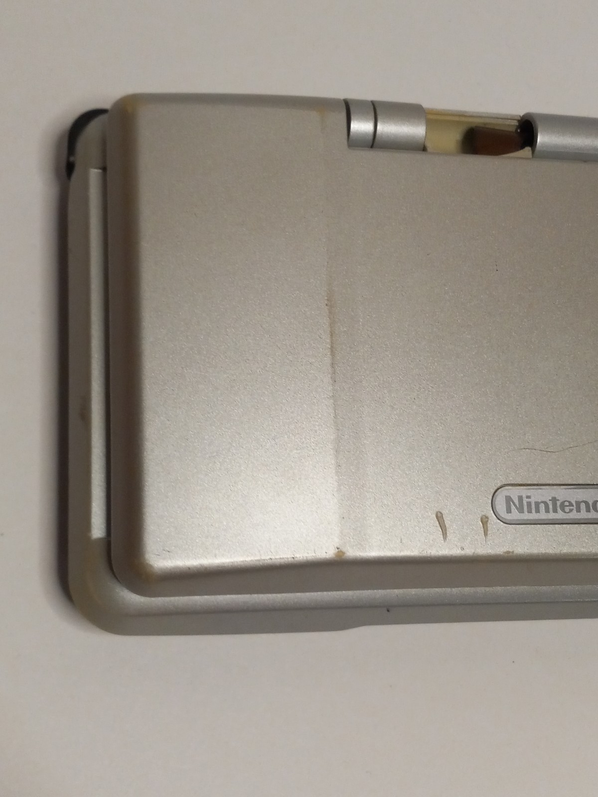 Japanese Nintendo DS Fat NTR-001 (Silver) – Tested Working + Charger & Stylus