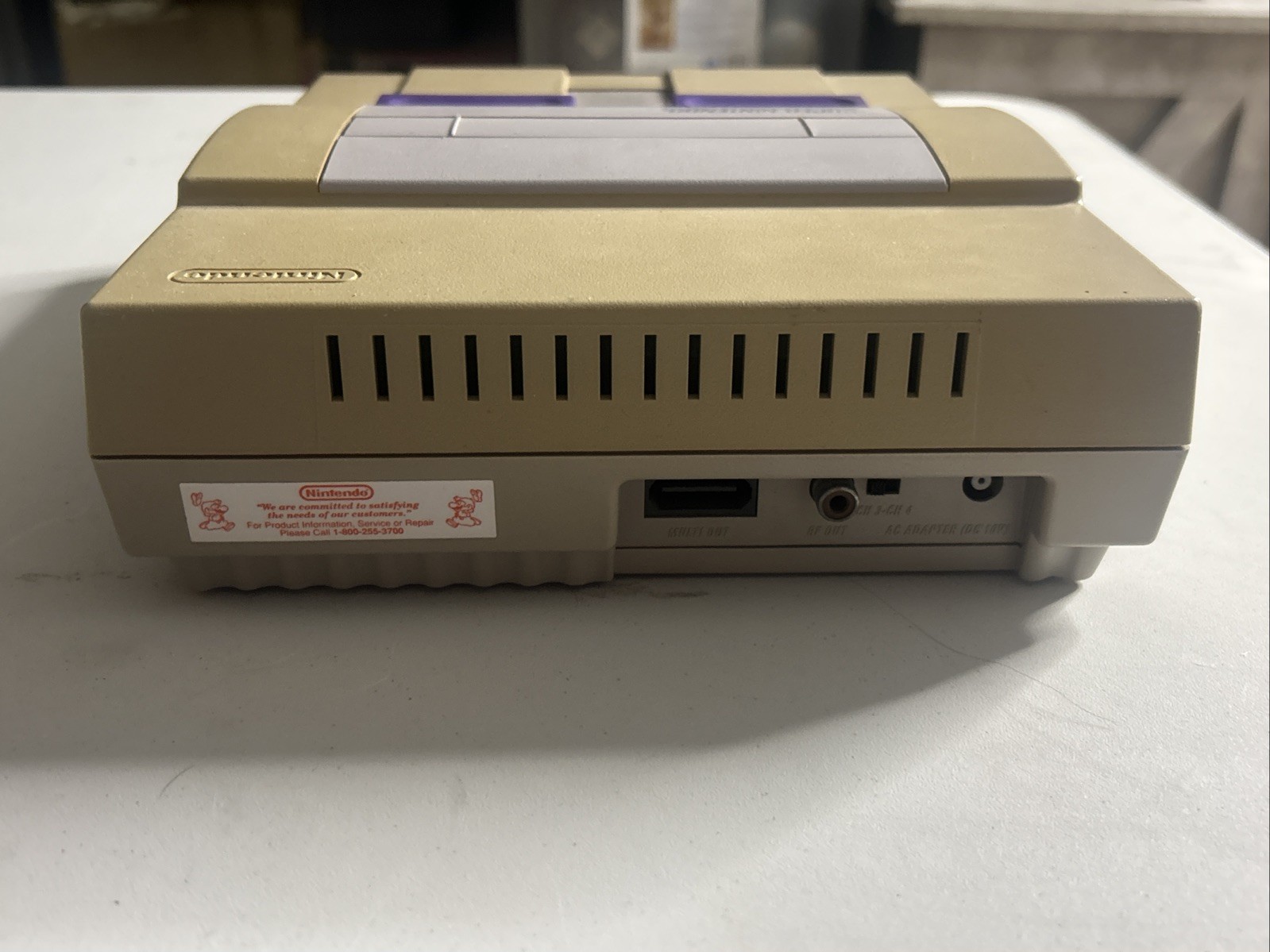 Nintendo SNES Home Console – Gray WORKS/TESTED!!