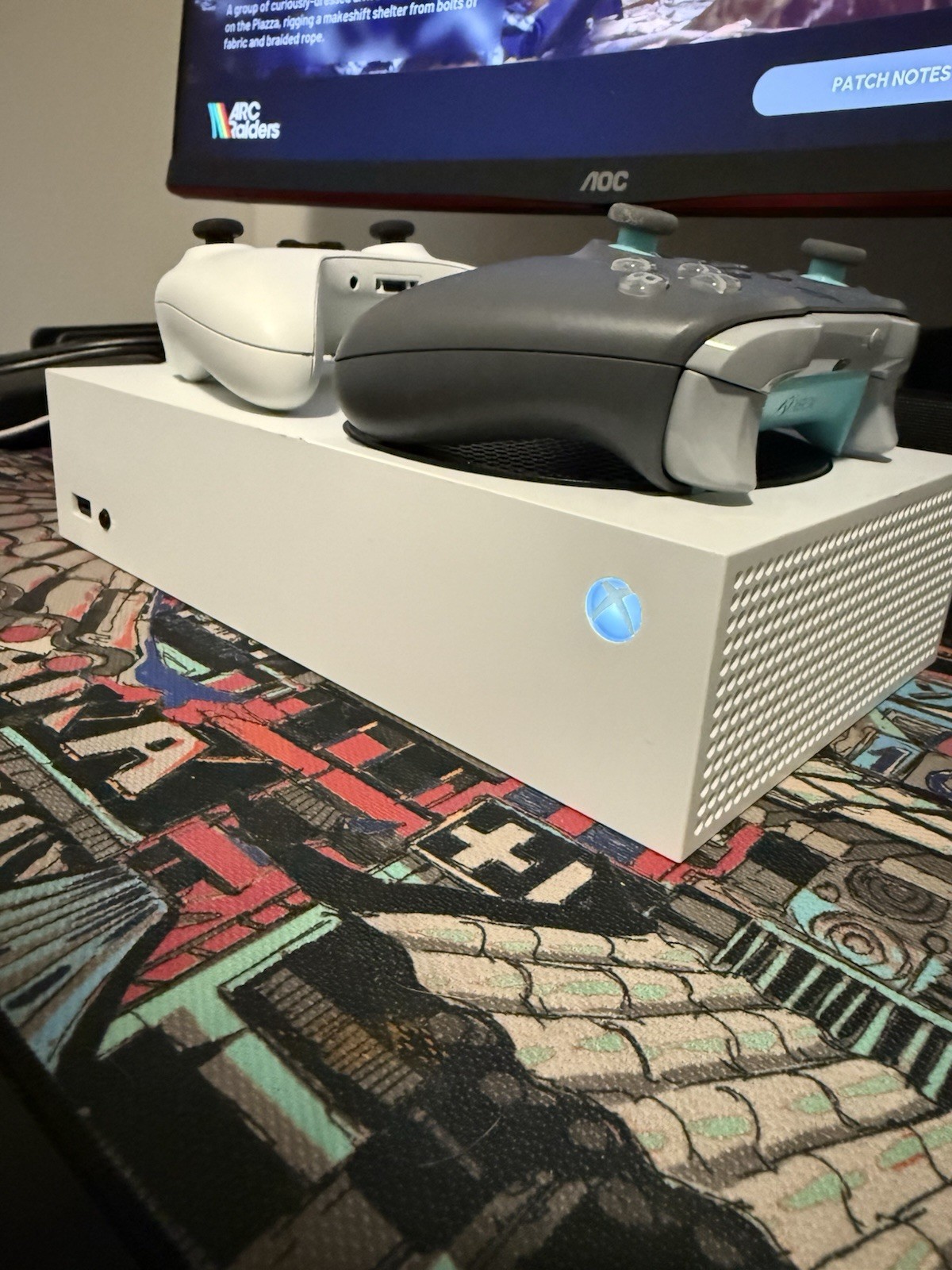Microsoft Xbox Series S 512GB White, Two Controllers, W/ Power Cable