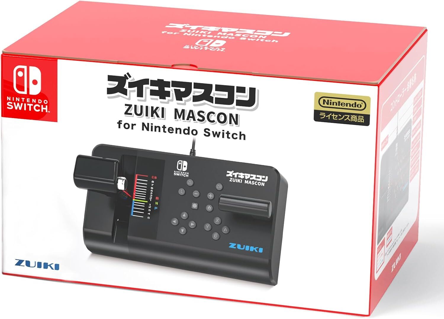 ZUIKI MASCON Go by Train Densha de Go Nintendo Switch One Handle Controller BK