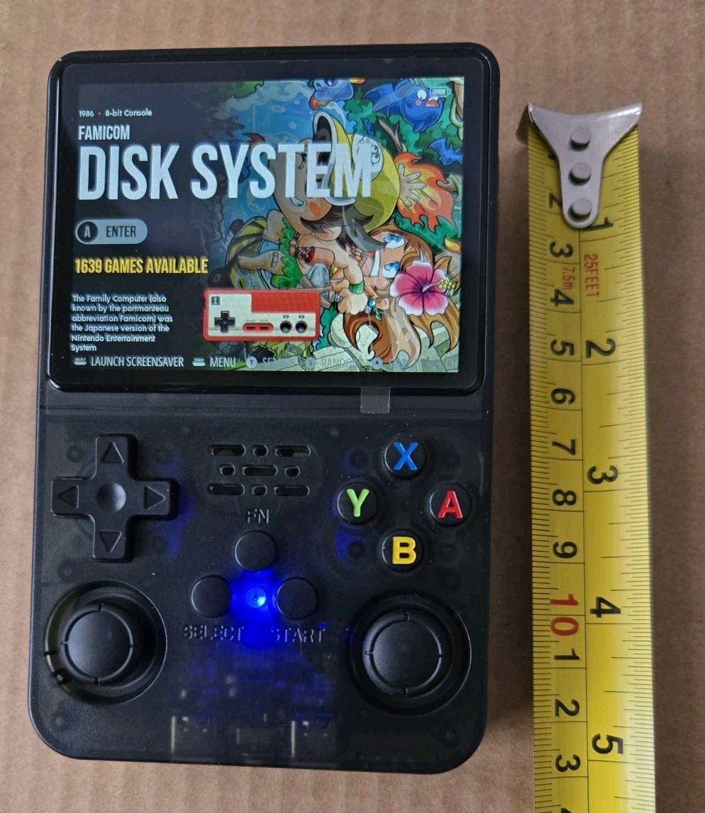 R36S Retro Handheld Video Game Console 64GB 13000+ Games 3.5 Inch IPS Screen US