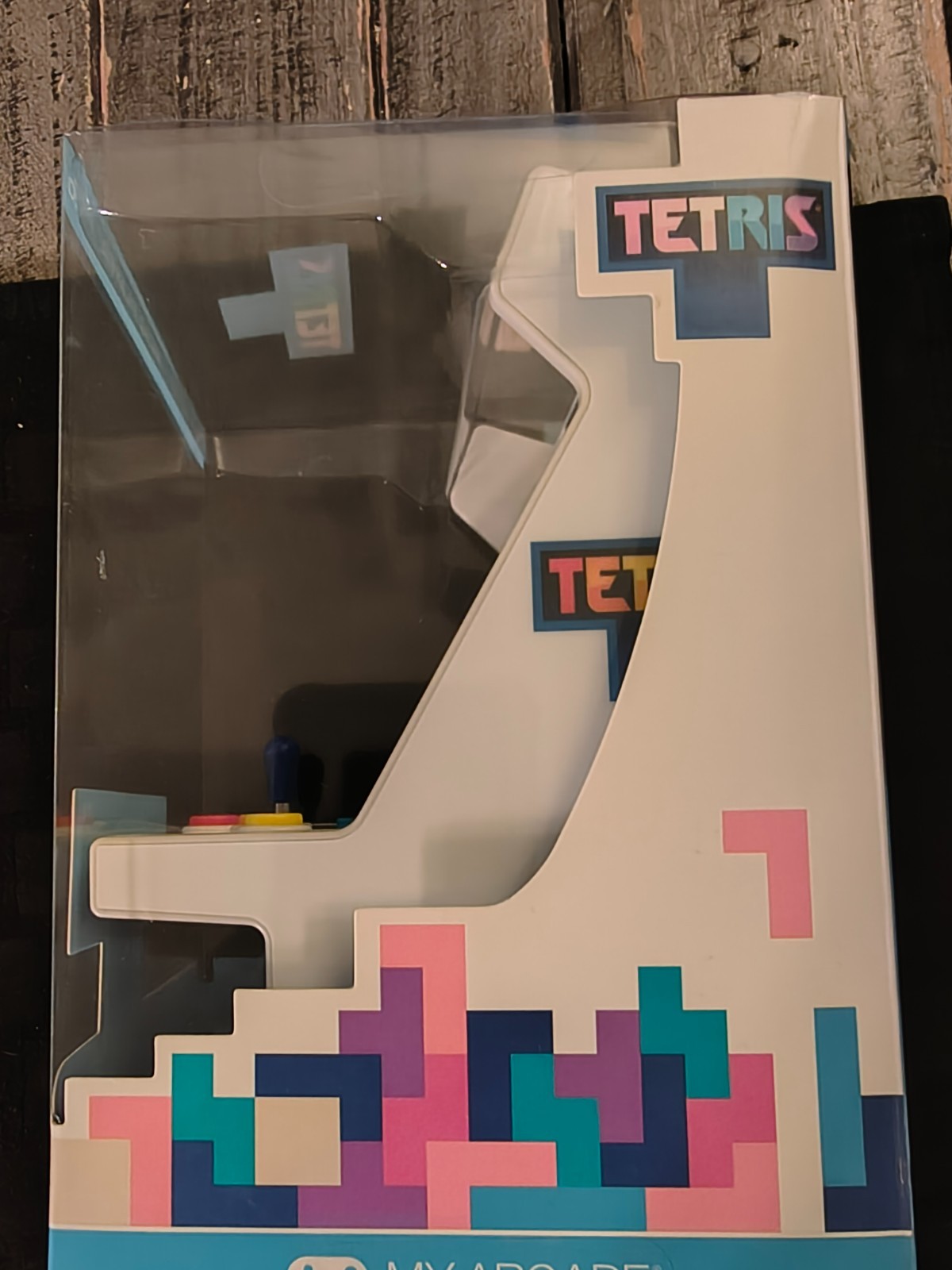My Arcade Tetris Micro Player Pro Portable Retro Mini Arcade Machine – White New