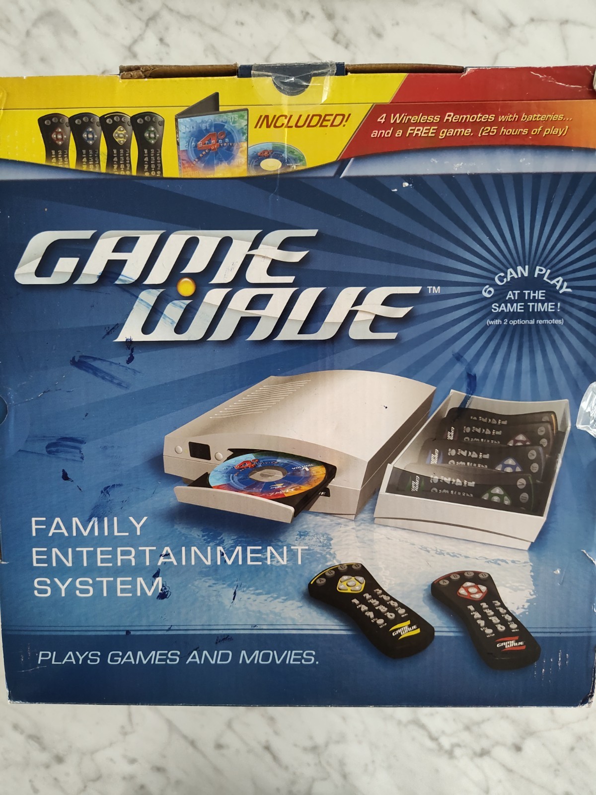 Game Wave Family Entertainment Video Game System Console New Open Box