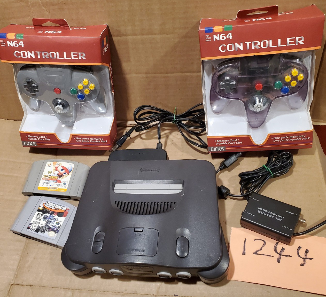 Nintendo 64 Black Console (NTSC-J)