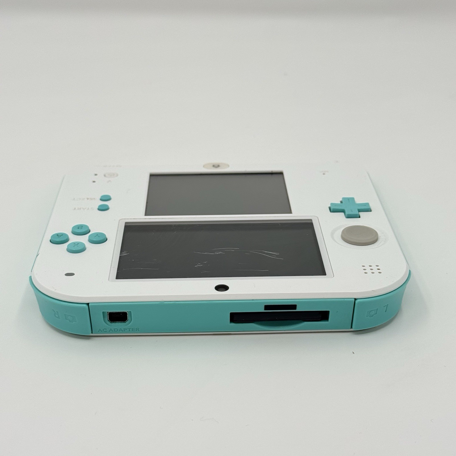 Nintendo 2DS Sea Green Console FTR 001 Mario Kart DS Stylus 4GB SD Tested