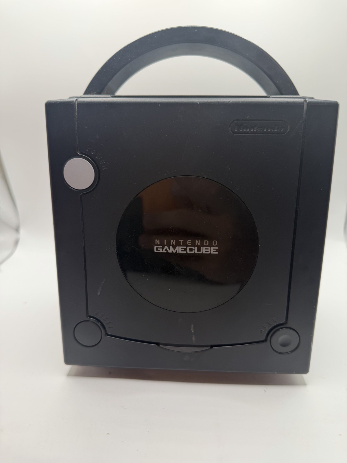Nintendo DOL-101 GameCube Console – Black With Cord And OEM Controller