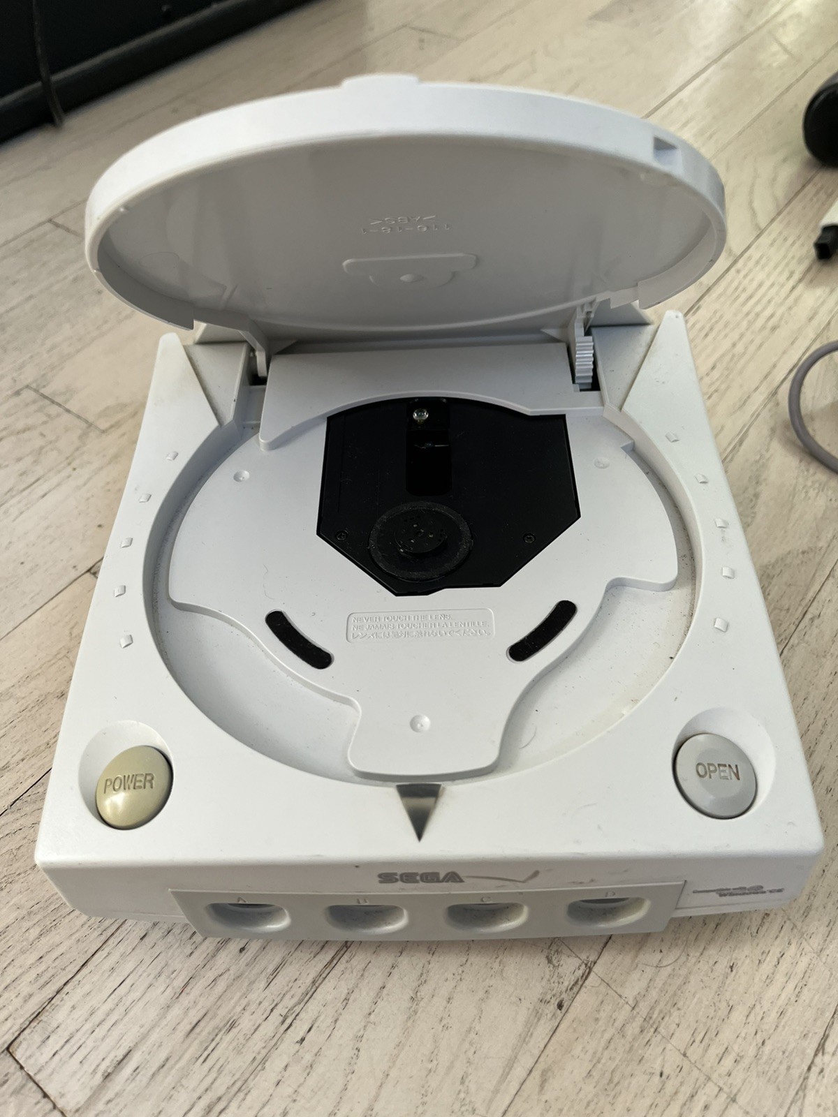 Sega Dreamcast Console Bundle Tested OEM Controller VMU AV Power Cables Works