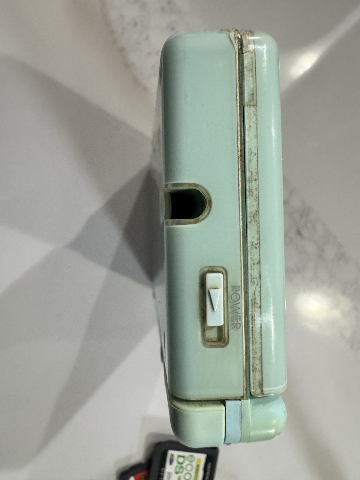 Nintendo DS Lite Ice Blue Console Bundle Charger 3 Games Tested Working JP